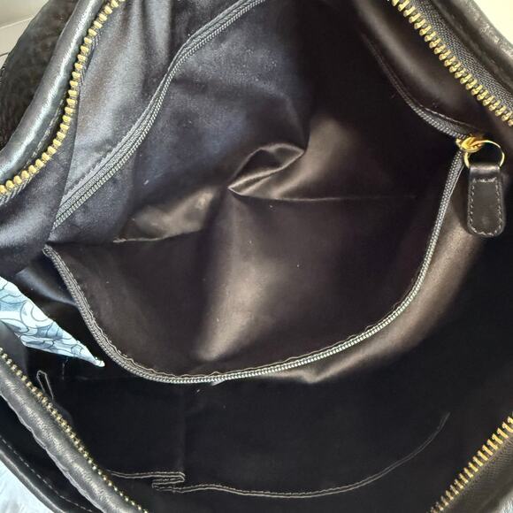 y2k COACH Ergo 11613 Black Pebbled Leather Hobo Shoulder Bag Handbag - Picture 3 of 13